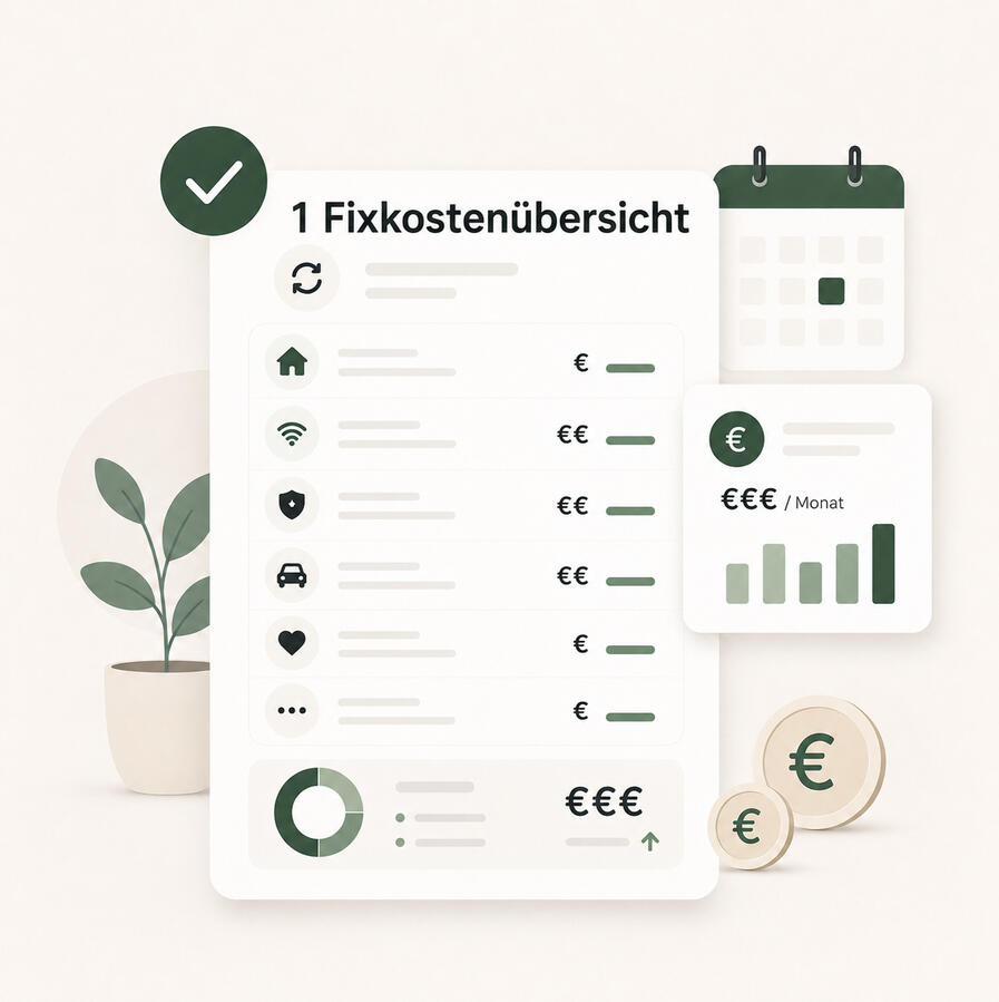1 Fixkostenübersicht